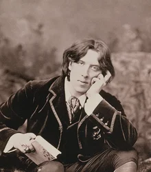 Porträt von Oscar Wilde (Detail)